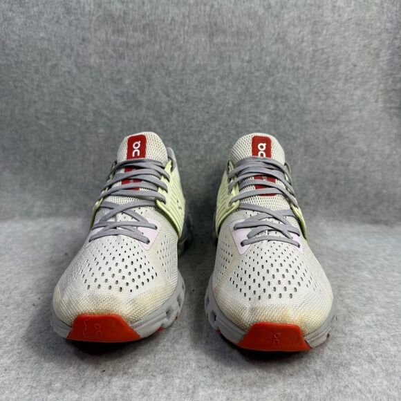 On Running Shoes Womens Size 8 Cloudswift Grey Lime Athletic Running Sneakers - Picture 2 of 9